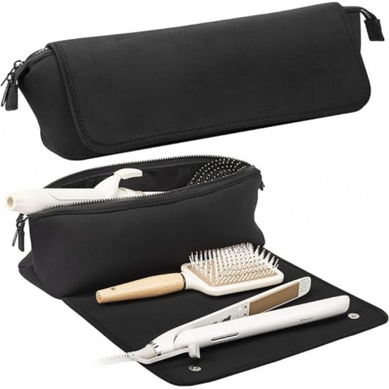 New direct-fired heating rod storage bag, outdoor travel portable insulated hair styling bag, hot-selling curling iron bag
