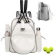 New women's tennis bag, waterproof tennis suspender crossbody bag, can hold 2 tennis rackets