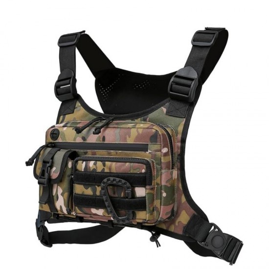 In stock new vest bag, outdoor chest bag, running and cycling tactical backpack
