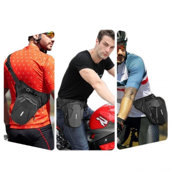 Motorcycle leg bags, men's rider waist bags, fuel tank bags, motorcycle waterproof crossbody bags, motorcycle touring gear