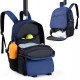 Tennis storage bag for men and women, tennis backpack with independent shoe box and insulated pocket