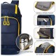 Double-shoulder ski boot bag, 50L ski boots, nylon waterproof helmet, goggles, ski backpack with skis