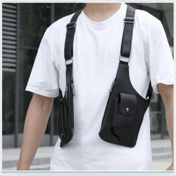 Style Personalized Outdoor Vest Bag Trendy Brand New Sports Casual Backpack Cool and Stylish Chest Hanging Bag