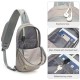 New hiking sports running lightweight crossbody bag, chest shoulder bag, unisex fashionable casual chest bag