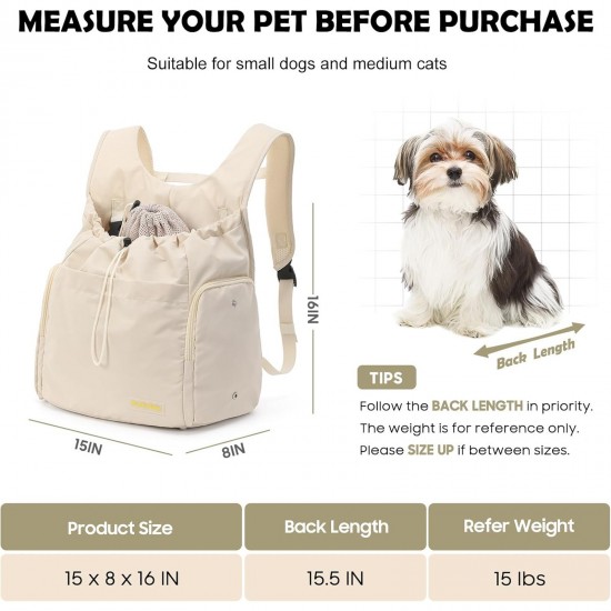 In stock pet travel bag, cat chest bag, large capacity, breathable dog bag, convenient small dog and cat bag