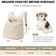 In stock pet travel bag, cat chest bag, large capacity, breathable dog bag, convenient small dog and cat bag