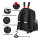 In stock outdoor sports tennis racket bag, large capacity multi-functional backpack, independent shoe compartment, badminton bag