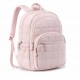 In stock laptop backpack, women's travel laptop backpack, quilted casual backpack, waterproof schoolbag