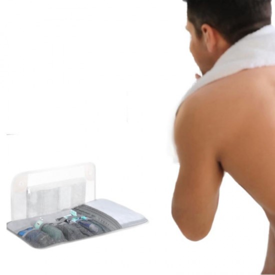 In-stock men's toiletry bag travel set, waterproof bathroom storage bag for shaving kits and toiletries accessories