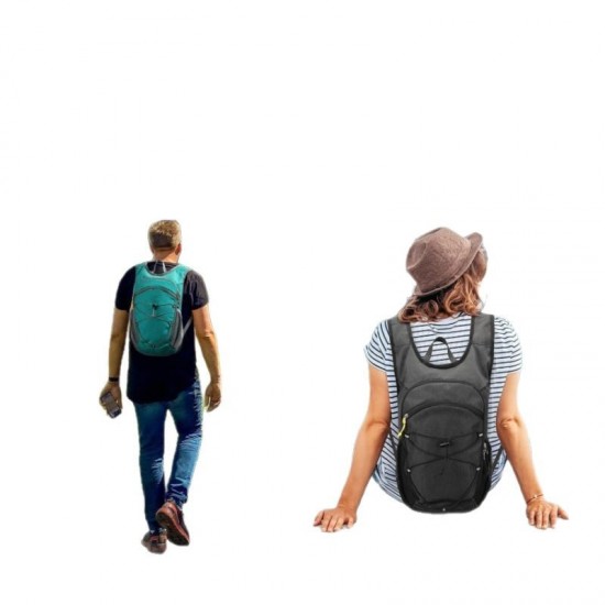 Outdoor bicycle water bladder backpack, large capacity, lightweight cycling bag, nylon hiking and mountaineering sports backpack