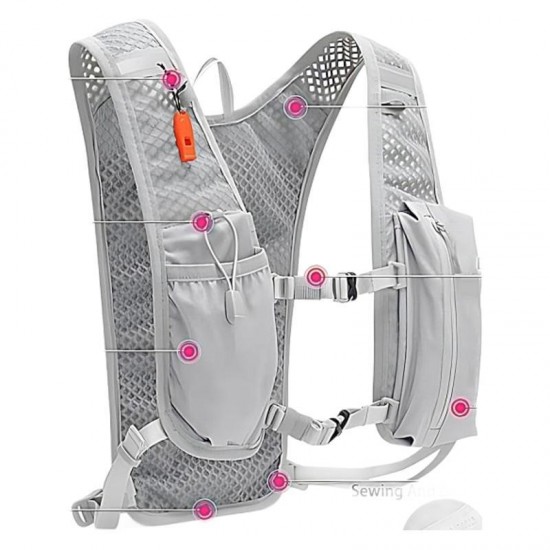 Breathable cycling, running, hiking backpacks, cross-country bike backpacks, marathon hydration backpacks, sports vests