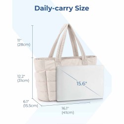 Popular tote bag, large capacity, stylish travel bag, crossbody bag, nylon handbag, women's shoulder bag