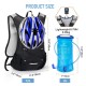 New riding backpacks for men and women, off-road bicycles, double-shoulder helmets, lightweight outdoor hiking and mountaineering backpacks, foldable