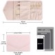 In stock waterproof jewelry bag, new foldable storage bag, fashionable cosmetic bag, jewelry bag, wholesale