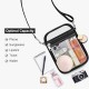 Hot-selling PVC crossbody bag, men's sports transparent shoulder bag, women's casual travel mobile phone storage bag