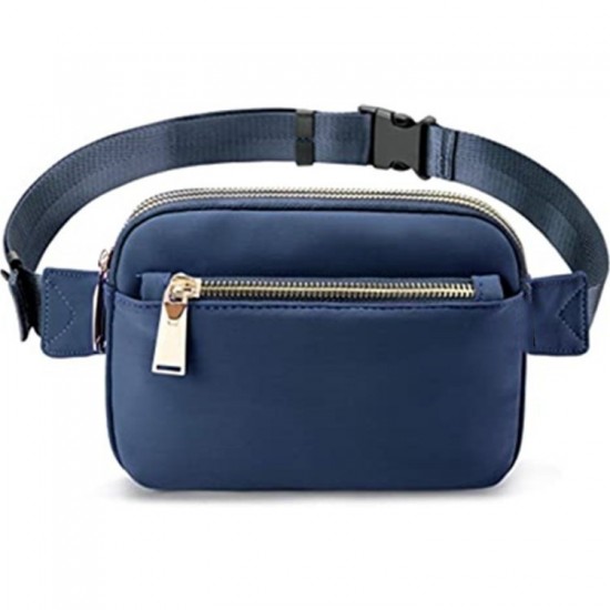 In stock men's and women's fashion waist bag, running sports bag, hip hobo bag, outdoor rafting fitness travel bag, izable