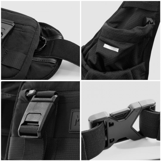 New foldable running vest, ultra-lightweight, breathable, multi-pocket performance vest suitable for runners