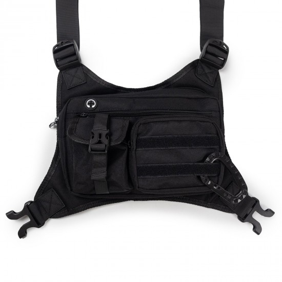 In stock new vest bag, outdoor chest bag, running and cycling tactical backpack