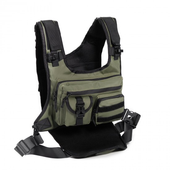 Hot-selling CS outdoor tactical chest bags, running hydration sports chest bags, men's chest bags