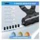 Adjustable weighted fitness vests, close-fitting weighted gear suitable for aerobic exercise and strength training