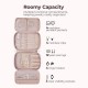 New large capacity fashionable women's jewelry storage bag, multi-functional travel portable jewelry bag