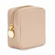 Nylon waterproof cosmetic bag, square zipper small square bag, European and American style simple storage bag, cosmetic bag, portable
