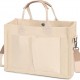 In-stock new women's large canvas handbag, laptop crossbody bag, everyday bag