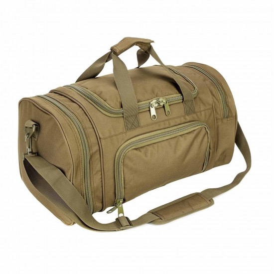 Hot-selling men's fitness duffel bag, sports duffel bag with shoe compartment, portable tactical travel bag