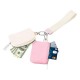 New LULU same style wrist coin purse, sports key pouch, portable card holder, bank card organizer