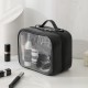 In stock transparent cosmetic bag, travel cosmetic bag, waterproof toiletry bag, large capacity open storage bag, etc.
