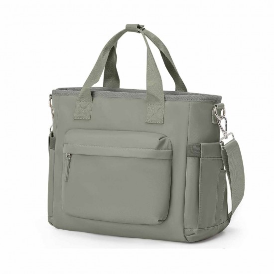 Stylish large capacity waterproof insulated lunch bag, handbag, adult with shoulder strap, water bottle bag, lunch storage bag, portable