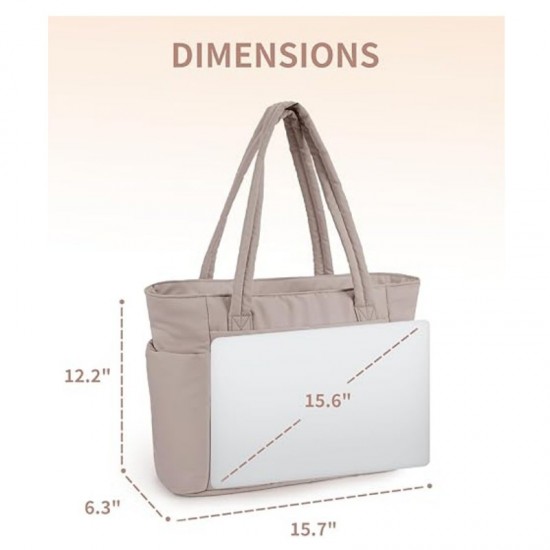 New tote bag, women's handbag, lightweight and portable travel bag, quilted shoulder bag, casual handbag