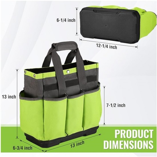 Portable garden tool bag, Oxford cloth tool bag, garden tool bag, garden trimming tool storage bag