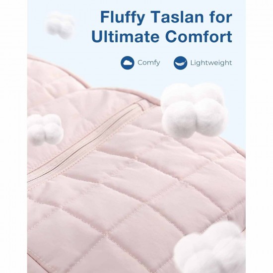 In stock laptop backpack, women's travel laptop backpack, quilted casual backpack, waterproof schoolbag