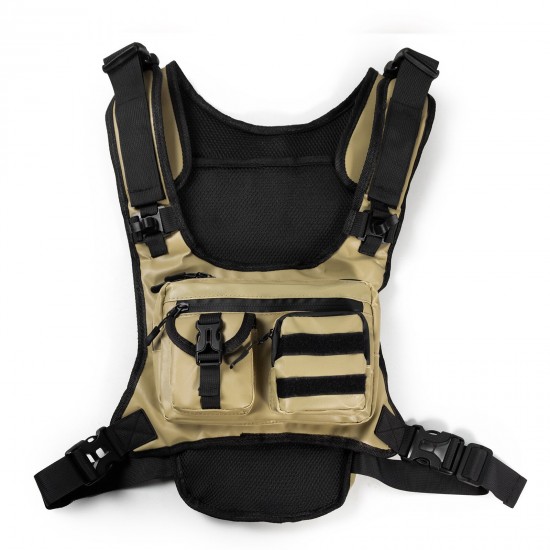 Hot-selling CS outdoor tactical chest bags, running hydration sports chest bags, men's chest bags