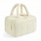 New women's fluffy travel toiletry bag, lightweight makeup bag, storage bag, travel toiletries bag