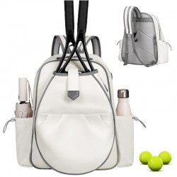 New women's tennis bag, waterproof tennis suspender crossbody bag, can hold 2 tennis rackets