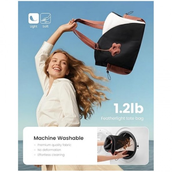 New women's handbag, teacher/nurse pufferfish work bag, travel/daily handbag with cup holder