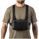Men's multi-functional double-layer portable tactical waist bag, nylon water-repellent, adjustable waist belt, large capacity