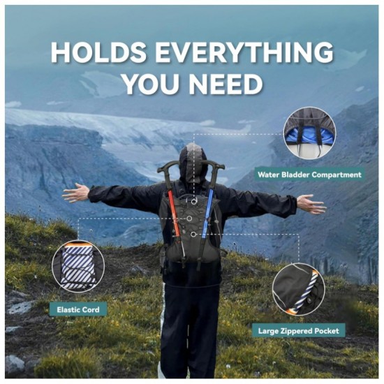 Cycling bag, breathable, ultra-lightweight, waterproof, fitness running bag, close-fitting vest bag, outdoor sports trail running water bladder bag