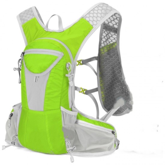 New men's and women's large capacity sports double shoulder bag, hiking water bladder backpack, cycling large capacity hiking backpack