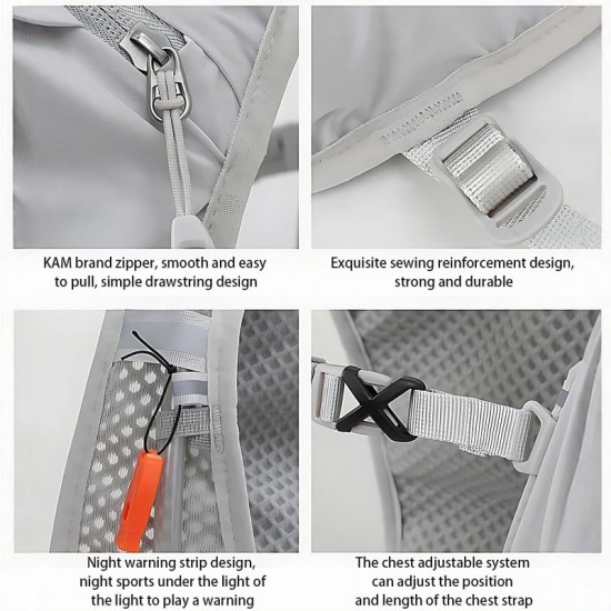 Breathable cycling, running, hiking backpacks, cross-country bike backpacks, marathon hydration backpacks, sports vests