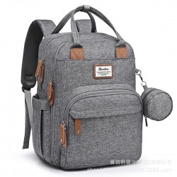 Hot-selling multi-functional waterproof large capacity double shoulder baby bag, diaper bag, travel hiking bag