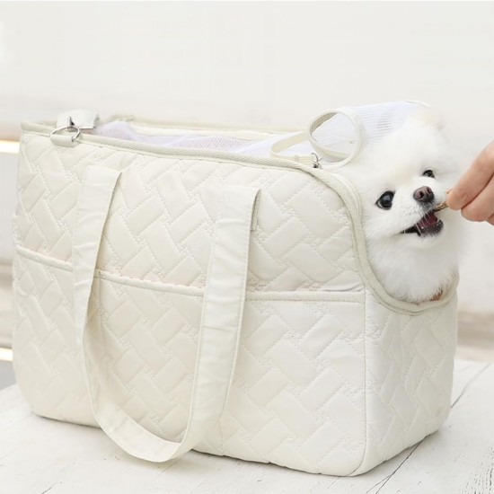 In stock hot-selling pet bag, handbag, cat bag, fashionable single shoulder dog crossbody bag, portable cat bag for going out, can show head bag