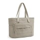 Women's handbag, lightweight large capacity tote bag with yoga mat strap, quilted storage bag, commuter single shoulder bag