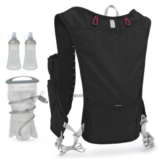 Sports outdoor hiking running cycling backpack, marathon trail running travel mountaineering backpack, water bladder backpack