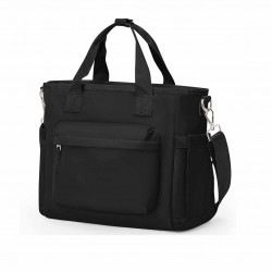 Stylish large capacity waterproof insulated lunch bag, handbag, adult with shoulder strap, water bottle bag, lunch storage bag, portable