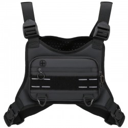 In stock men's tactical chest bag, tactical vest, outdoor sports cycling vest, multi-functional backpack