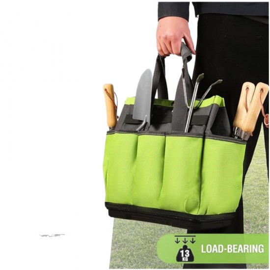 Portable garden tool bag, Oxford cloth tool bag, garden tool bag, garden trimming tool storage bag