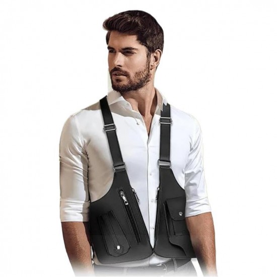 Style Personalized Outdoor Vest Bag Trendy Brand New Sports Casual Backpack Cool and Stylish Chest Hanging Bag